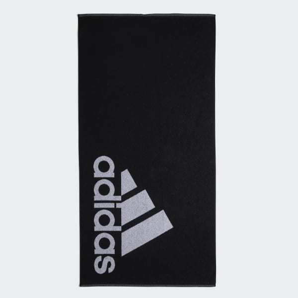 zwart adidas Handdoek Large FAI01