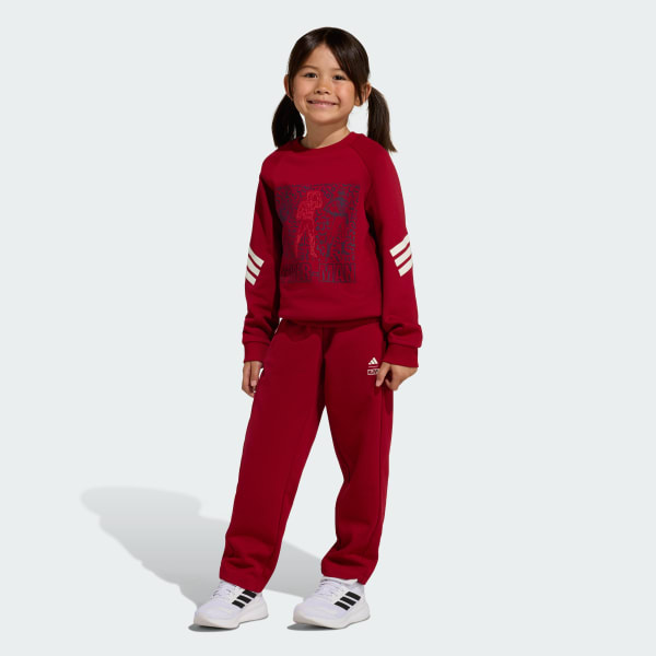 Burgundy ADIDAS MARVEL SPIDER-MAN JOGGER