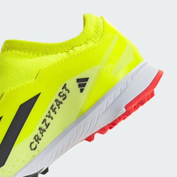 Chaussure sans lacets X Crazyfast League Turf Jaune adidas adidas France