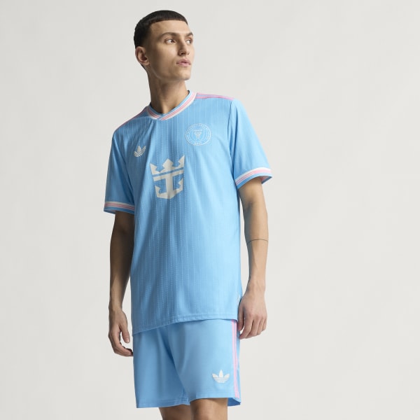 sound sports × Intel soccer shirt adidas Inter Miami CF 25/26 Third Authentic Jersey - Blue