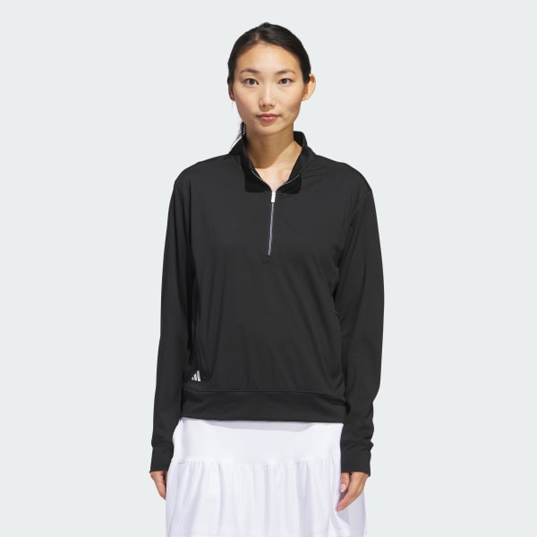 Negro Top Ultimate365 Medio Cierre Frontal