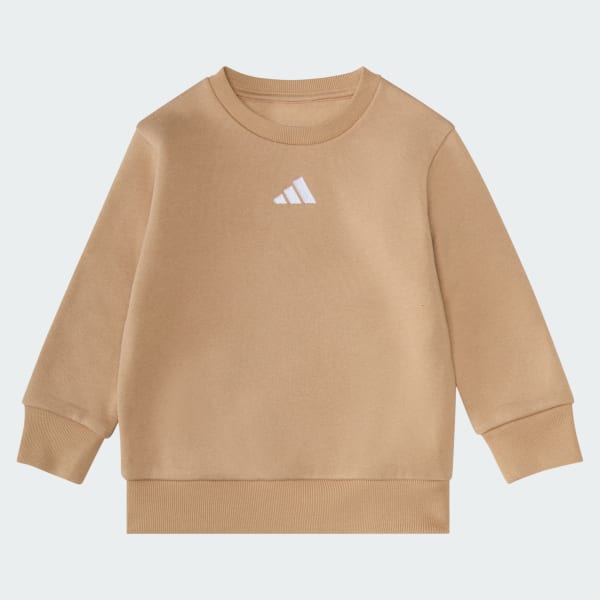 Essentials 2-Piece Long Sleeve Fleece Pullover & Jogger Set