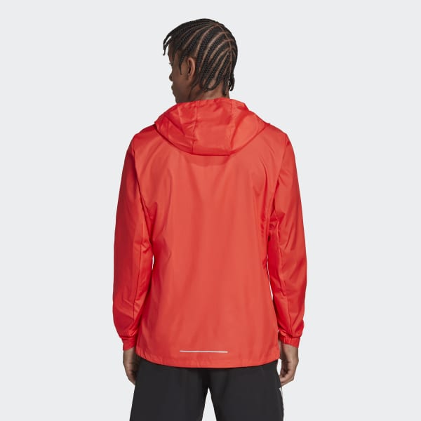 Chamarra adidas roja para discount hombre