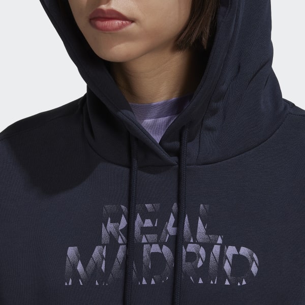 Blau Real Madrid Hoodie BY664