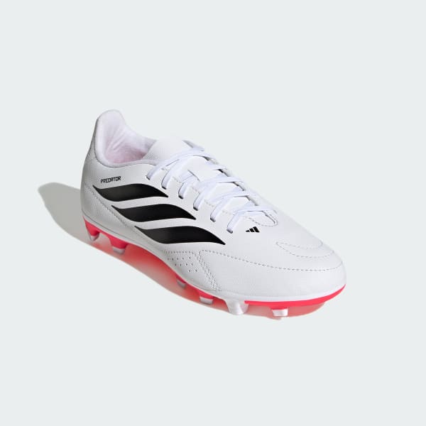 Branco Chuteira Campo Predator Essentials 26.5 Infantil