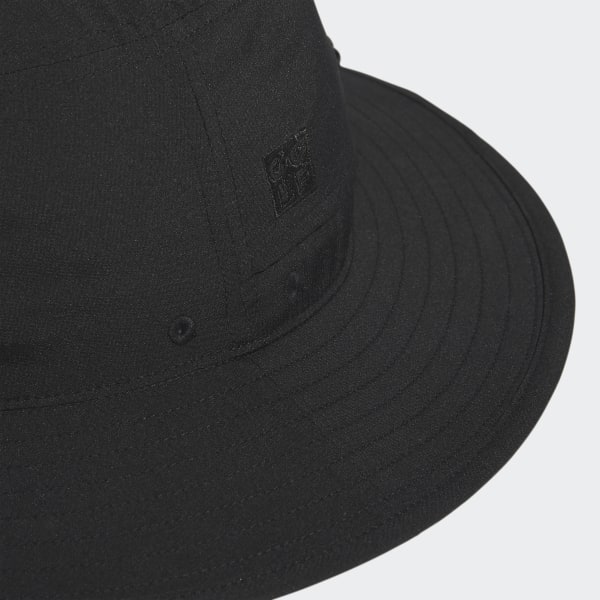 Svart Wide-Brim Caps