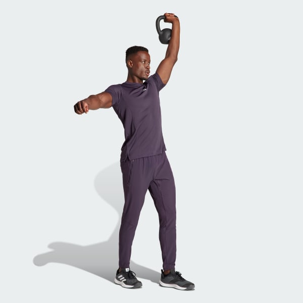 Purple Designed for Training Workout Pants