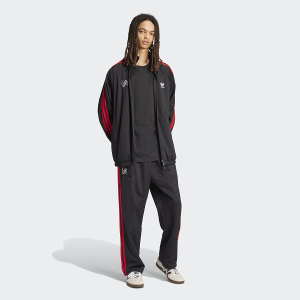 ウォーキング・ランニングウェア adidas Originals x KoRN TRACK PANT adidas Originals x KoRN TRACK PANT BLACK ウォーキング・ランニング