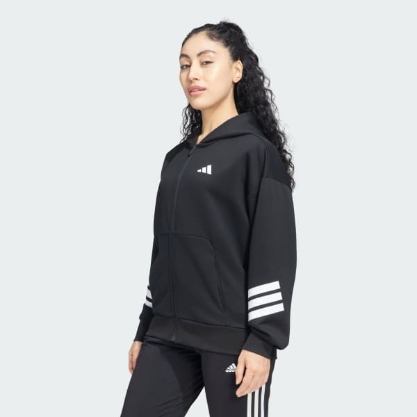 Future Icons Stripes Full Zip Hoodie