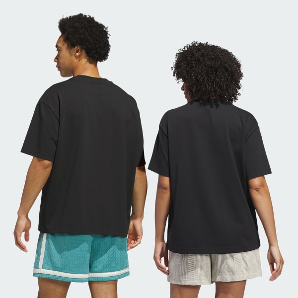 Negro Polera Originals de Cancha de Básquet