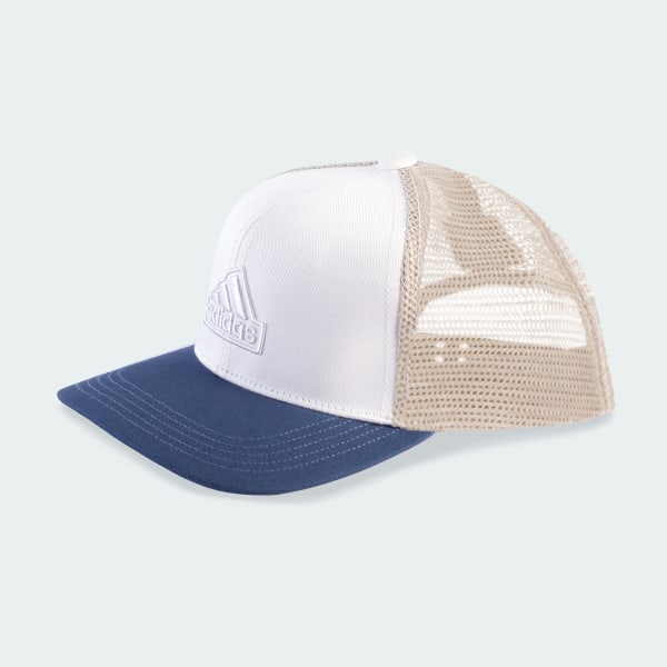 Blanco Gorra Trucker Snap-Back