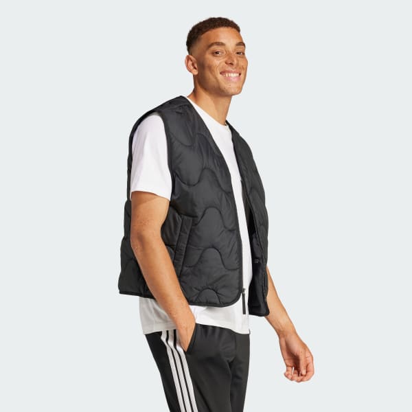Svart Nuganic Light Insulation Vest
