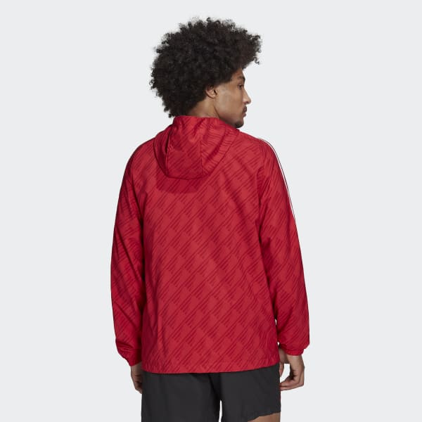 Rosso Giacca a vento DNA Manchester United FC MMU03