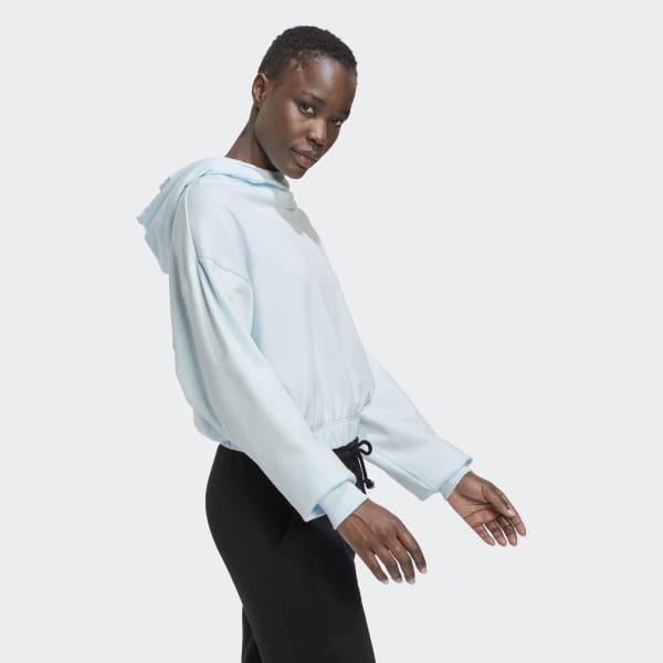 Blau Studio Lounge Cropped Hoodie TE823