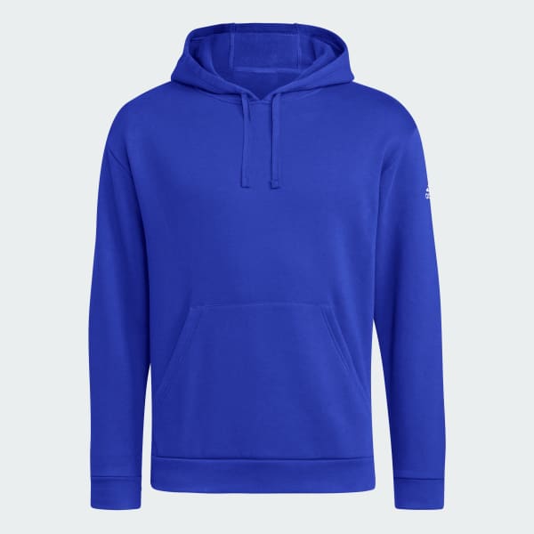 adidas Fleece Hoodie Blue adidas UK