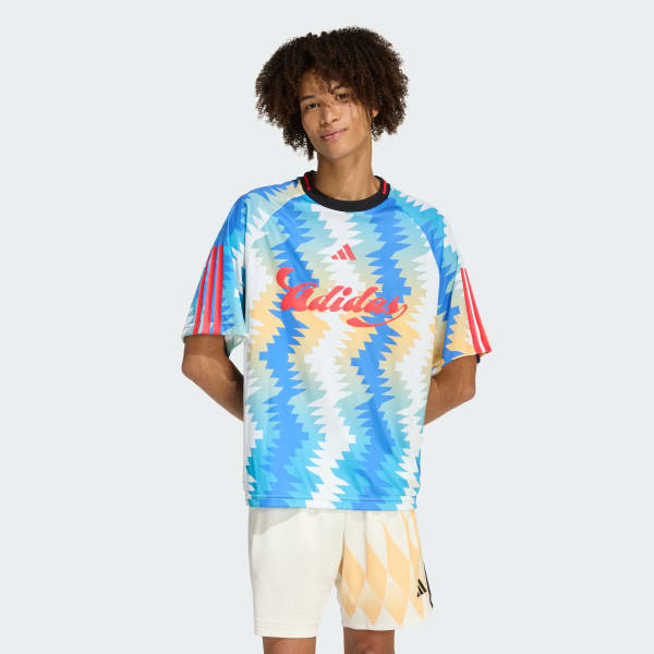 White HOUSE OF TIRO X COMMON GOAL JERSEY