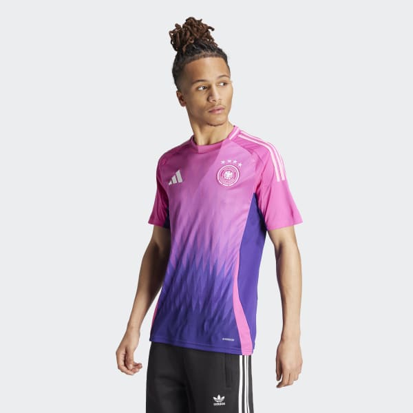 adidas Germany 24 Away Jersey - Pink | adidas India