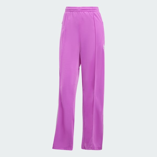 adidas Firebird Loose Track Pants - Purple | Free Shipping with