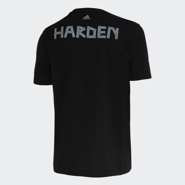 Negro Camiseta Estampada Harden Icon