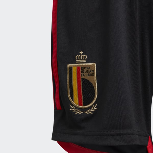Schwarz Belgien 22 Heimshorts