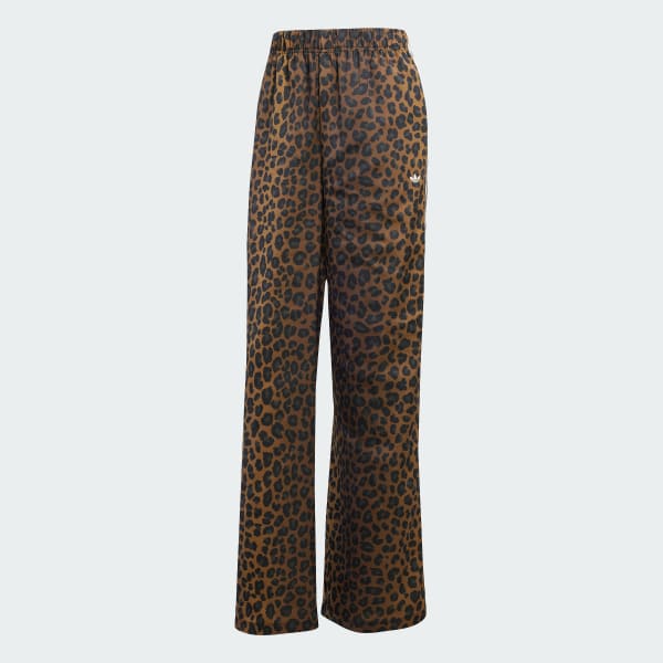 Mehrfarbig adidas Originals Wide Leg Satin Hose