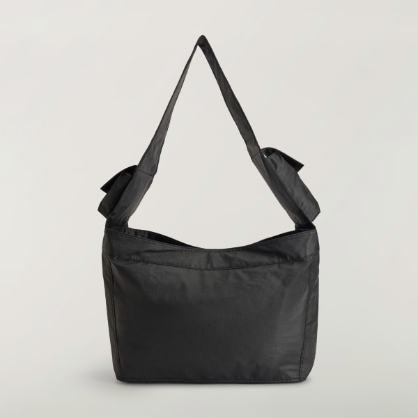 Nero Y-3 NEWSPAPER BAG L