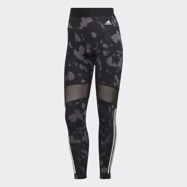 Grey Hyperglam Printed 7/8 Tights UB551