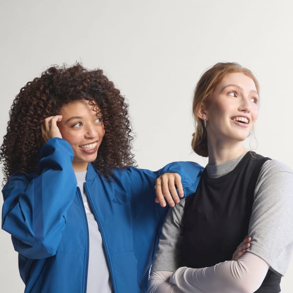 Blauw ADIDAS Z.N.E. WOVEN BOMBERJACK