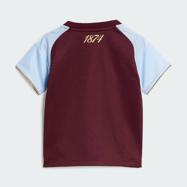 Burgundy Aston Villa FC 25/26 hjemmebanesæt til børn