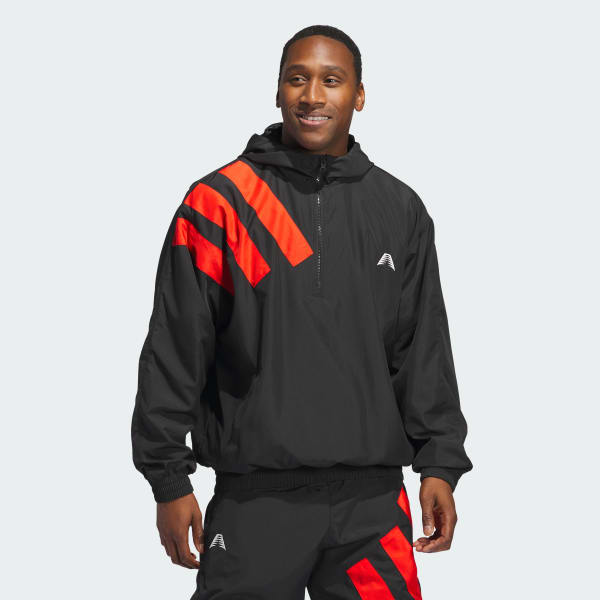 Black Anthony Edwards Anorak Pullover