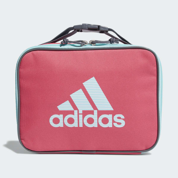 pink adidas lunch bag