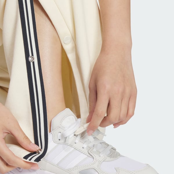 adidas Collegiate Wide Leg Sweat Pants - White | adidas