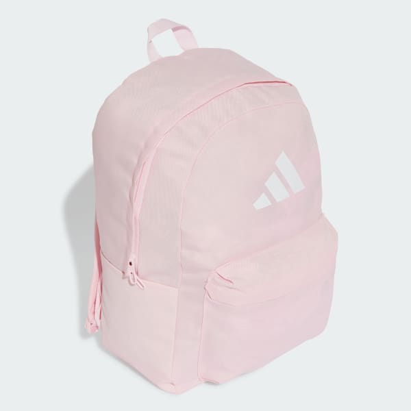Rosado Mochila Classic 3 Bar Logo