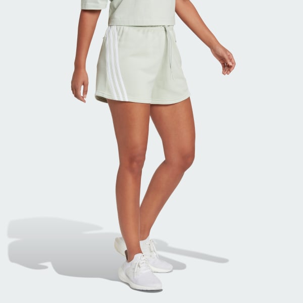 Green adidas Sportswear Future Icons 3-Stripes Shorts