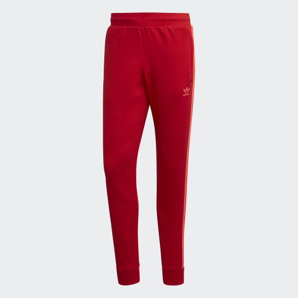 adidas 3-Stripes Pants - Red | adidas New Zealand