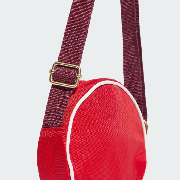 ☆adidas☆ AC Round Bag Red Adidas Original Adicolor Classic Round Bag