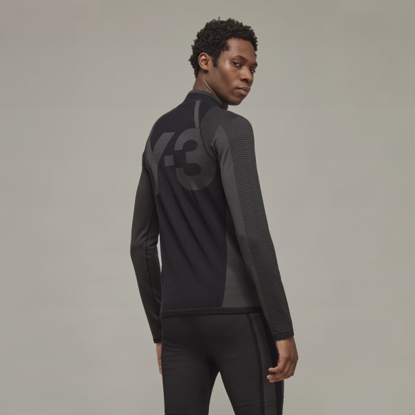 Sort Y-3 Classic Knit Base Layer Half-Zip Long-Sleeve Top QY736