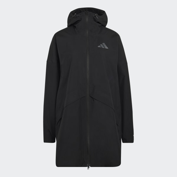 adidas Terrex Multi 2 Layer CLIMAPROOF Rain Parka Jacket - Black