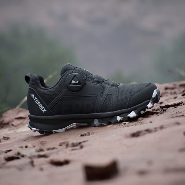 Noir Chaussure de trail running Terrex Agravic BOA Enfants