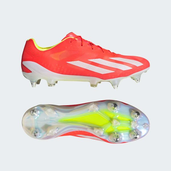 Zapatos de Fútbol X Crazyfast+ Terreno blando - Rojo adidas