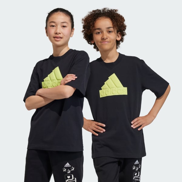 Black Future Icons Logo Piqué Tee