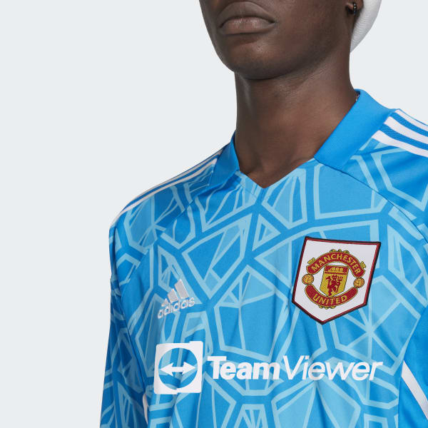 modrá Manchester United 22/23 Home Goalkeeper Jersey SU147