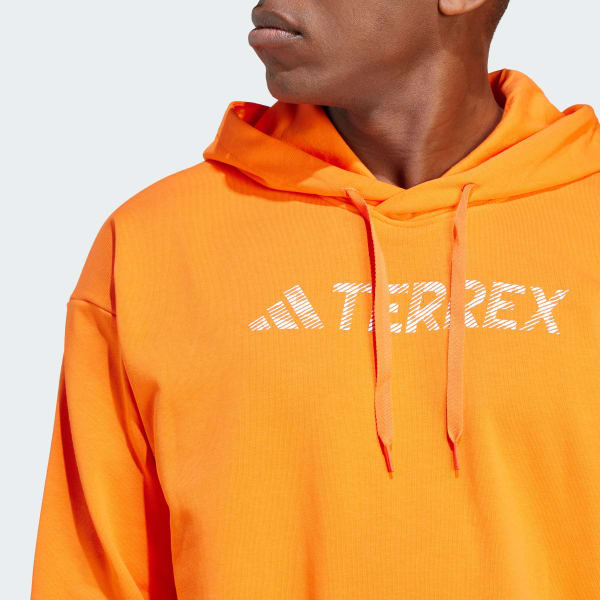 Adidas hoodie neon discount orange