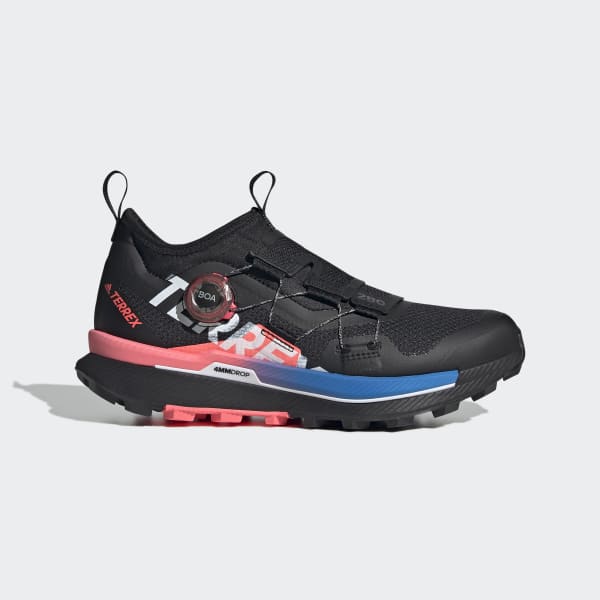 Black Terrex Agravic Pro Trail Running Shoes