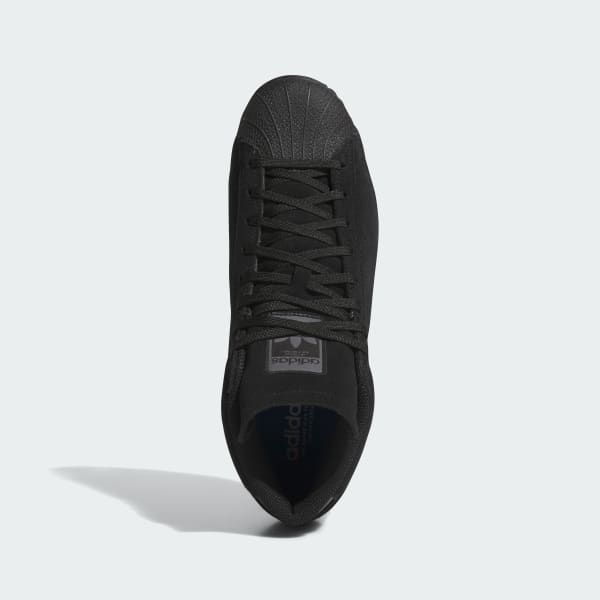 Black Pro Model Mid Trainer Shoes