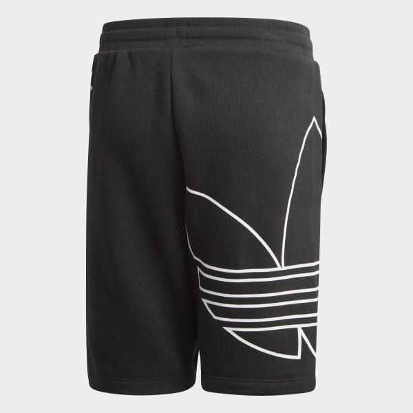 adidas Large Trefoil Shorts - Black 