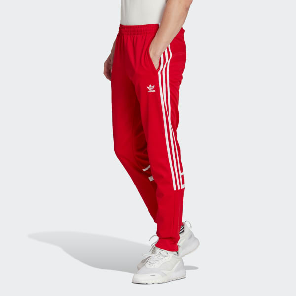 Czerwony Adicolor Classics Cutline Pant