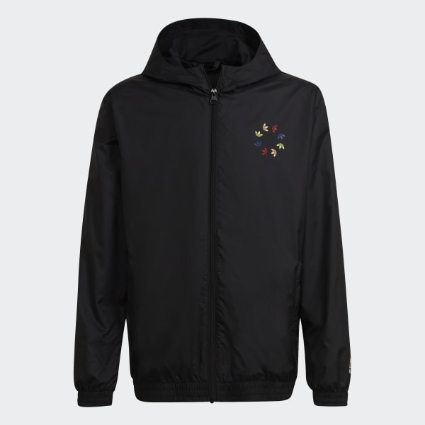 Black Adicolor Windbreaker