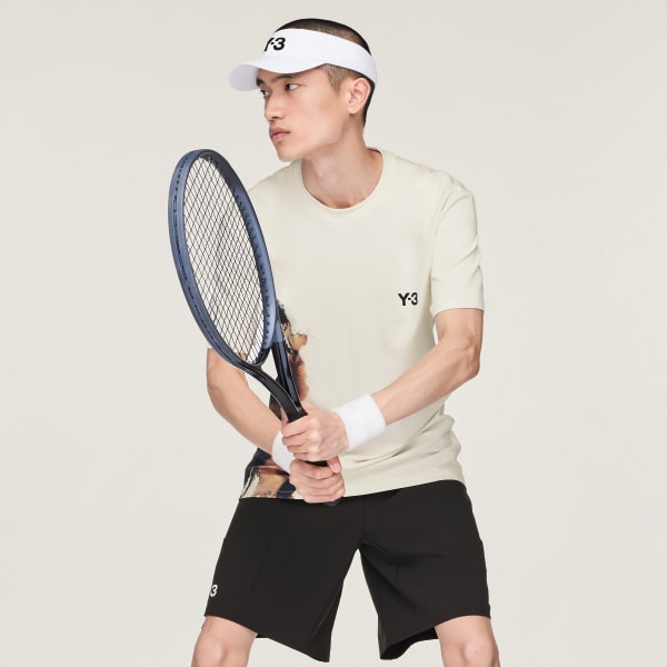 adidas Y-3 Tennis Pro FreeLift Tee - Grey | Free Shipping with adiClub