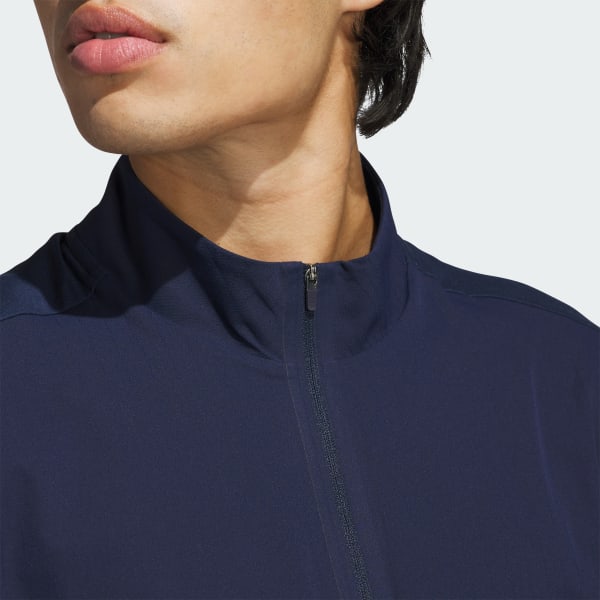 adidas Ultimate365 Tour Quarter-Zip Pullover - Blue | Free